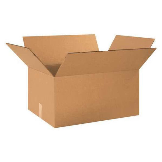 Double Wall Boxes, 24" x 18" x 12", Kraft, 10/Bundle
