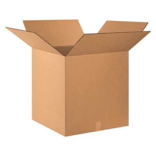 Double Wall Boxes, 24" x 24" x 24", Kraft, 10/Bundle