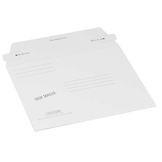 Multimedia Mailer, Wht, Paperboard, PK100