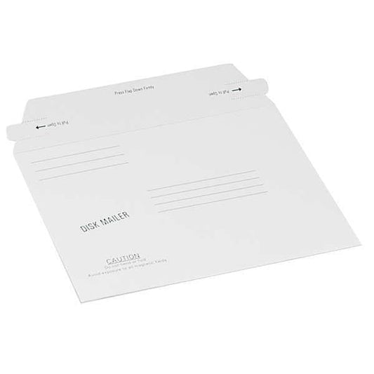 Recycled Mailer, Wht, Polypropylene, PK100