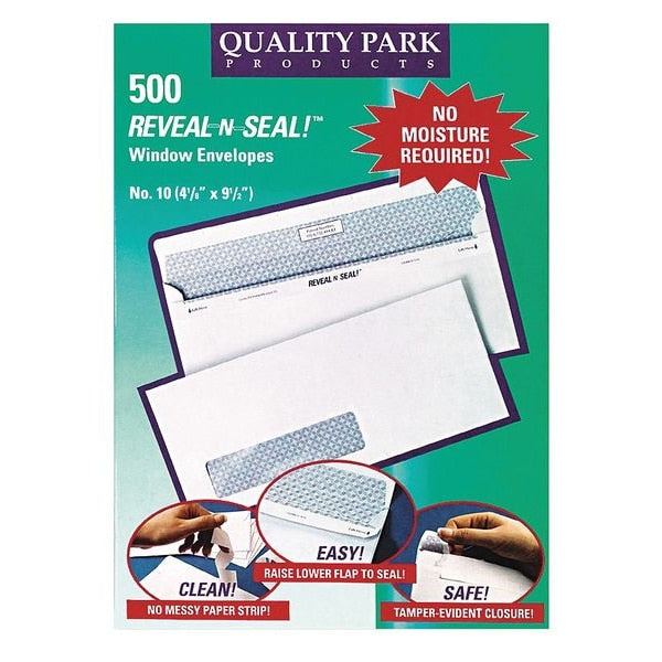 Window Envelope, White, Paper, PK500