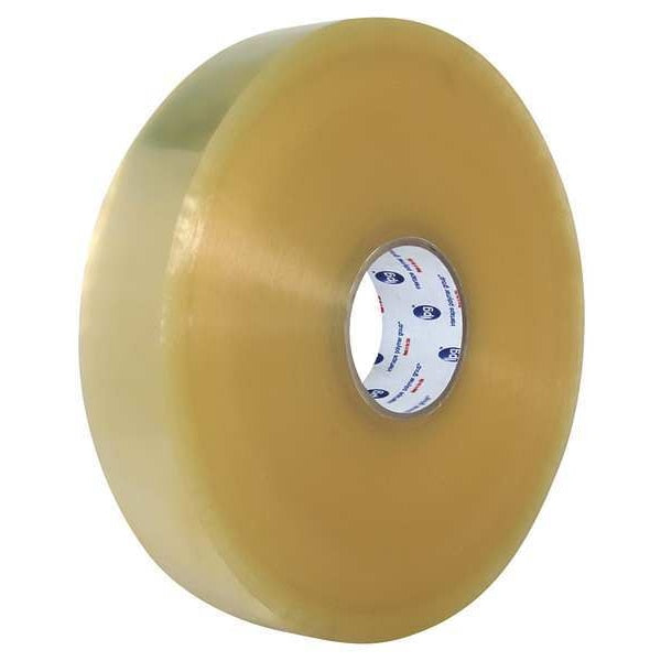 Carton Tape, Clear, 2 In. x 1500 Yd., PK6