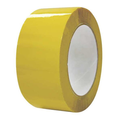 Carton Tape, Yellow, 2 In. x 60 Yd., PK36