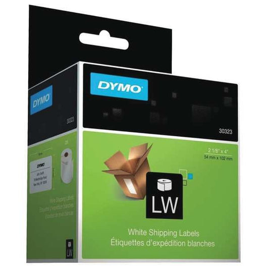 4" x 2-1/8" Black/White Shipping Labels, Pk220