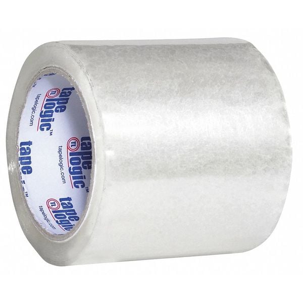 Tape Logic® Acrylic Tape, 1.8 Mil, 4" x 72 yds., Clear, 6/Case