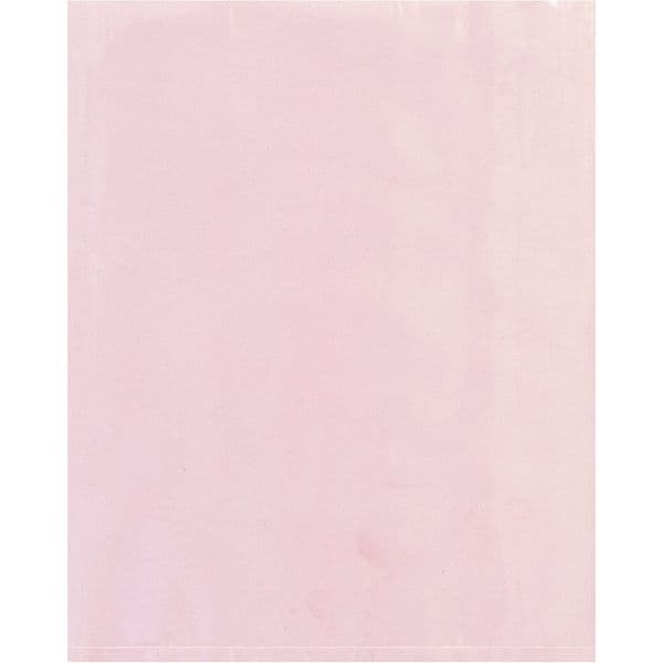 Anti-Slip, 4 mil, Flat Poly Bag, 36x48", Package Quantity 75, 48" L, 36" W, Pink