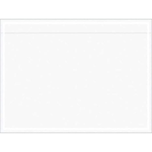 Tape Logic® "Clear Face" Document Envelopes, 4" x 3", Clear, 1000/Case