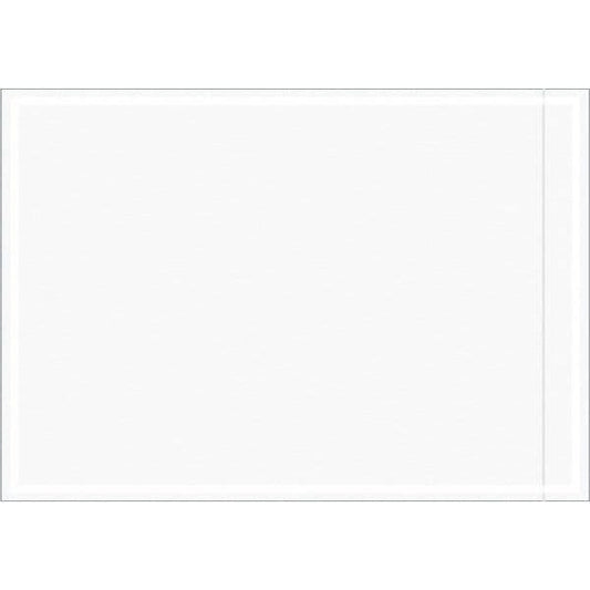Tape Logic® "Clear Face" Document Envelopes, 7" x 10", Clear, 1000/Case