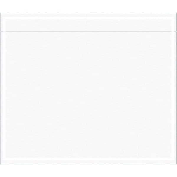 Tape Logic® "Clear Face" Document Envelopes, 7" x 6", Clear, 1000/Case