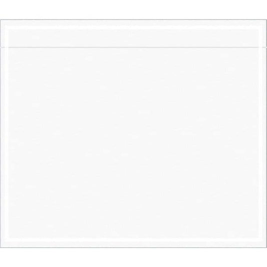 Tape Logic® "Clear Face" Document Envelopes, 7" x 6", Clear, 1000/Case