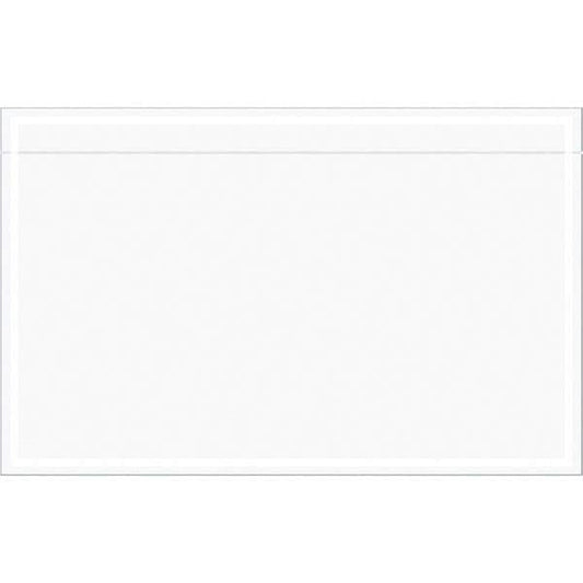 Tape Logic® "Clear Face" Document Envelopes, 9 1/2" x 6", Clear, 1000/Case