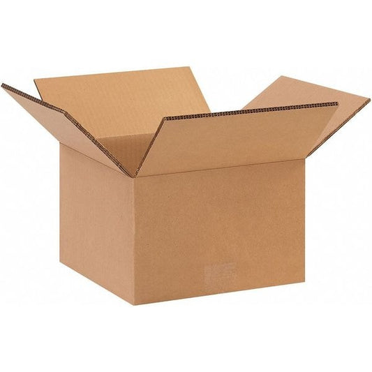 Double Wall Boxes, 10" x 10" x 6", Kraft, 15/Bundle