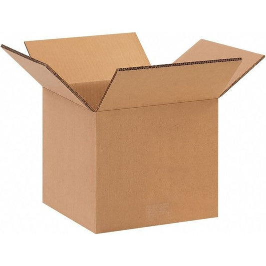 Double Wall Boxes, 10" x 10" x 8", Kraft, 15/Bundle
