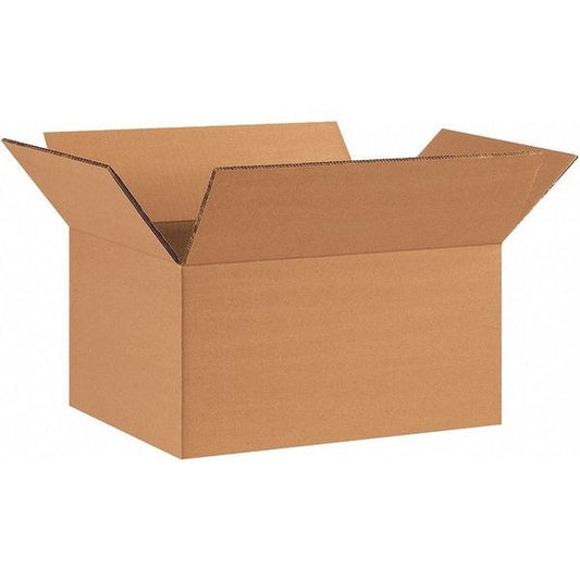 Double Wall Boxes, 12" x 8" x 6", Kraft, 15/Bundle