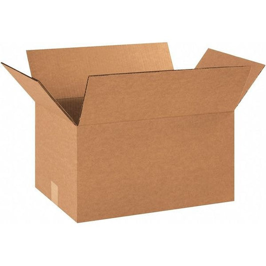 Double Wall Boxes, 16" x 12" x 8", Kraft, 15/Bundle