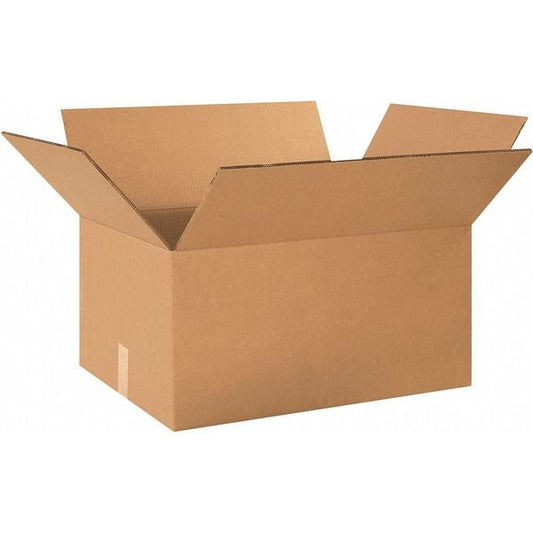 Double Wall Boxes, 24" x 14" x 12", Kraft, 15/Bundle
