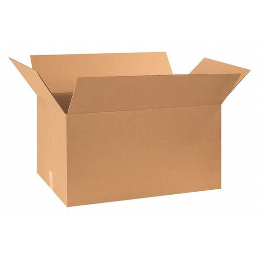 Corrugated Boxes, 30" x 18" x 16", Kraft, 15/Bundle