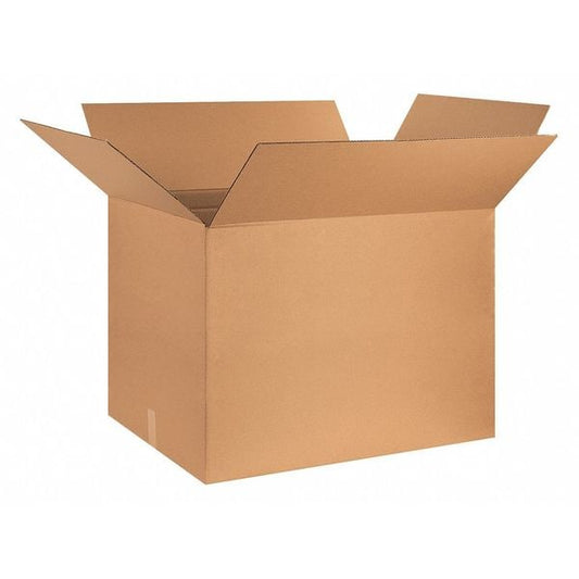 Corrugated Boxes, 30" x 26" x 24", Kraft, 10/Bundle
