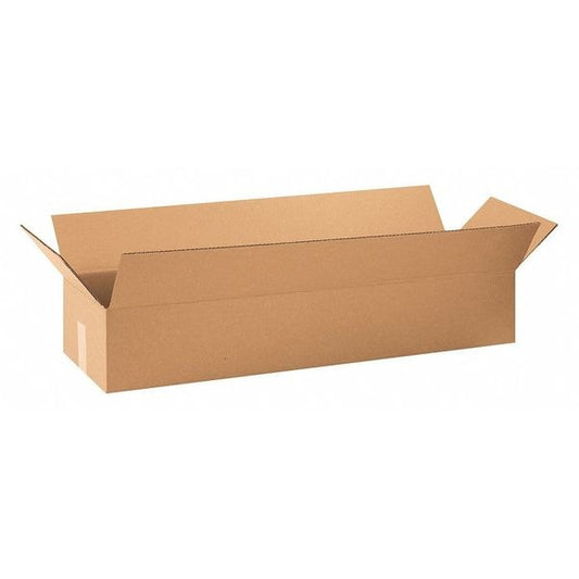 Long Corrugated Boxes, 33" x 8 1/2" x 5", Kraft, 25/Bundle