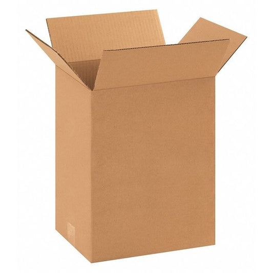 Corrugated Boxes, 11 1/4" x 8 3/4" x 14", Kraft, 25/Bundle