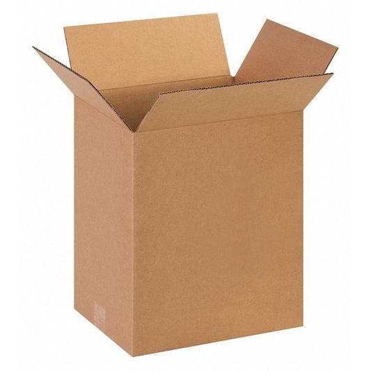 Corrugated Boxes, 13" x 10" x 15", Kraft, 25/Bundle