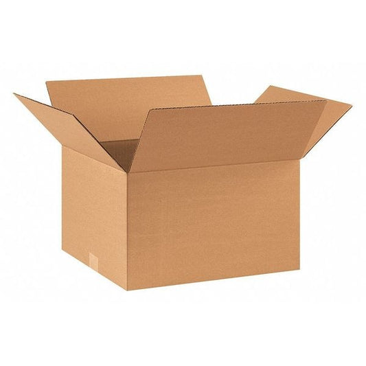 Corrugated Boxes, 17 1/4" x 14 1/4" x 10", Kraft, 25/Bundle