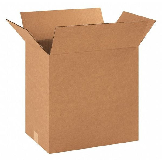 Corrugated Boxes, 20" x 12" x 20", Kraft, 20/Bundle