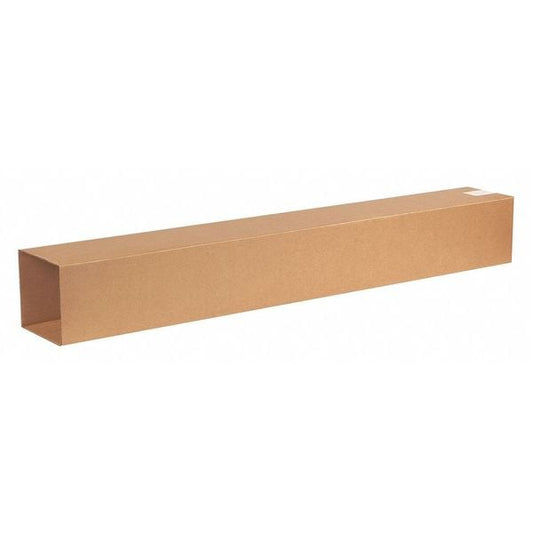 Dbl Wall Telescoping Inner Boxes, 6x6x48", Kraft, PK15