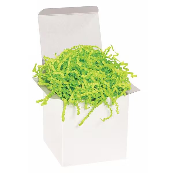 Crinkle Paper, Lime, 40 Lbs./Case