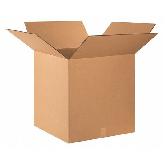 Heavy-Duty Doublewall Boxes, 24" x 24" x 24", ECT-71, Kraft, 10/Bundle