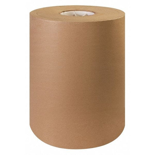 Kraft Paper Rolls, 30#, 6" x 1200', Kraft, 1/Roll