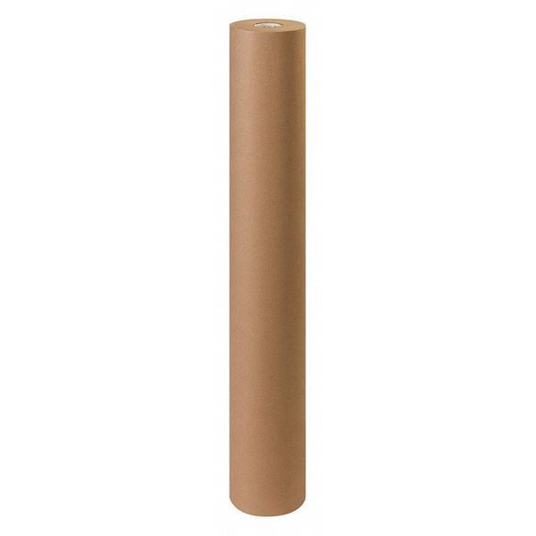 Kraft Paper Roll, 40#, 72" x 900', Kraft, 1/Roll