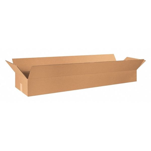 Long Corrugated Boxes, 48" x 12" x 6", Kraft, 20/Bundle