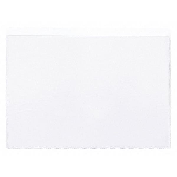 Long Side Opening Vinyl Envelopes, 12" x 9", Clear, 50/Case