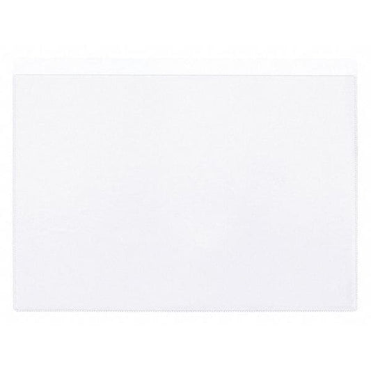 Long Side Opening Vinyl Envelopes, 12" x 9", Clear, 50/Case