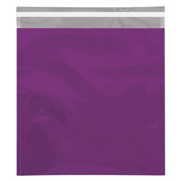 Metallic Glamour Mailers, 10 3/4" x 13", Purple, 250/Case