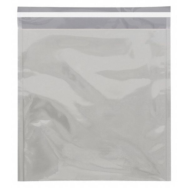 Metallic Glamour Mailers, 10 3/4" x 13", Silver, 250/Case