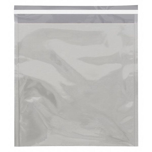 Metallic Glamour Mailers, 10 3/4" x 13", Silver, 250/Case