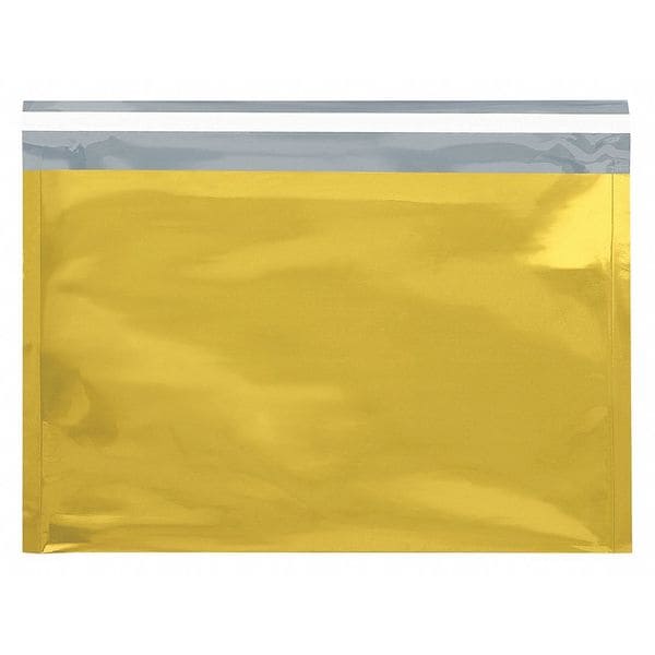 Metallic Glamour Mailers, 9 1/2" x 12 3/4", Gold, 250/Case