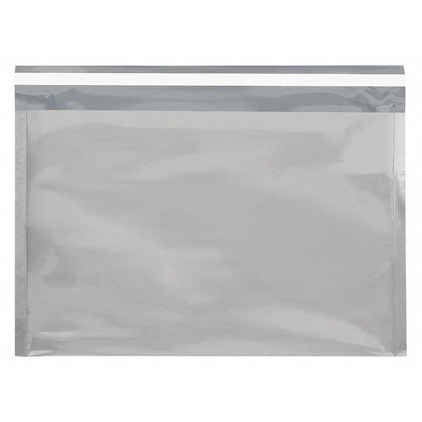 Metallic Glamour Mailers, 9 1/2" x 12 3/4", Silver, 250/Case