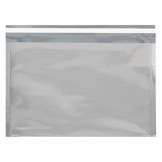 Metallic Glamour Mailers, 9 1/2" x 12 3/4", Silver, 250/Case