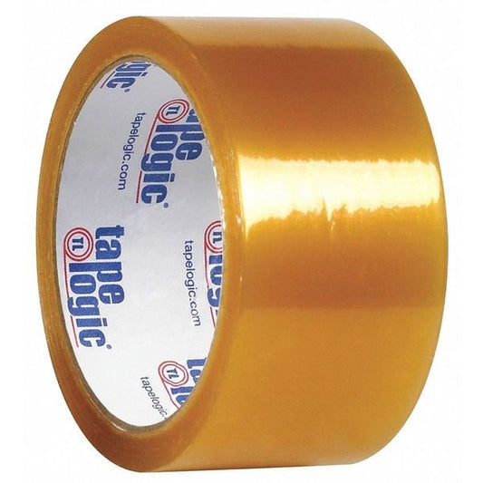 Tape Logic® #50 Natural Rubber Tape, 1.9 Mil, 2" x 110 yds., Clear, 6/Case