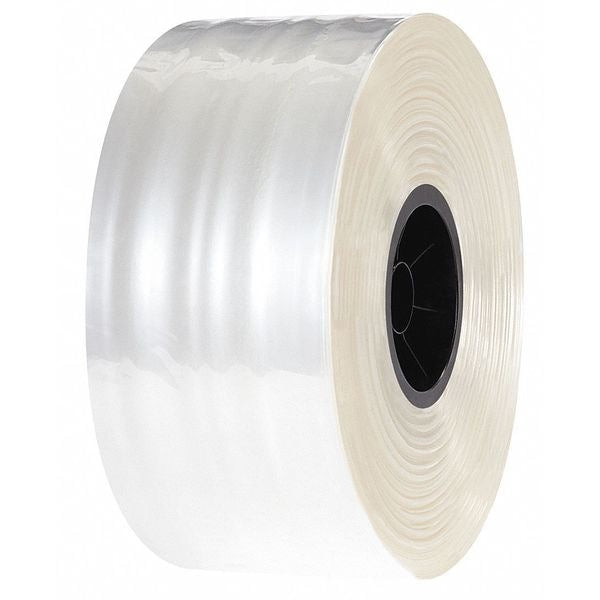 Polypropylene Tubing, 4" x 1000', Clear, 1/Roll