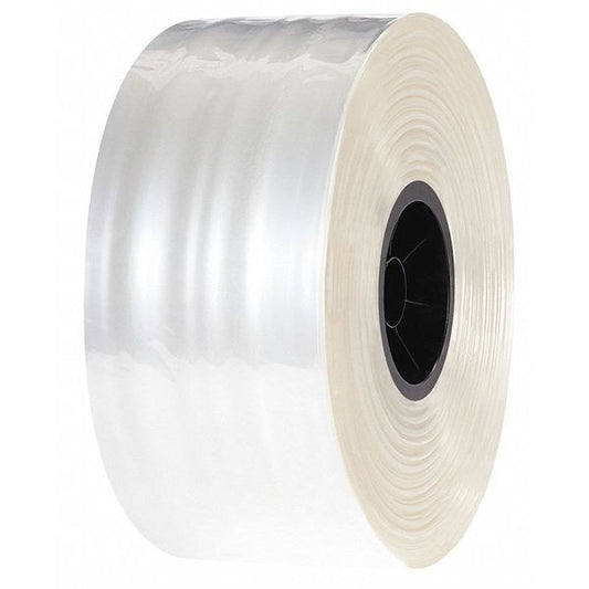 Polypropylene Tubing, 4" x 1000', Clear, 1/Roll