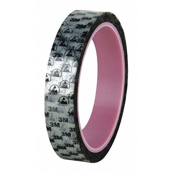 3M™ 40PR Anti-Static Printed Tape, 2.2 Mil, 3/4" x 72 yds., Printed, 1/Case