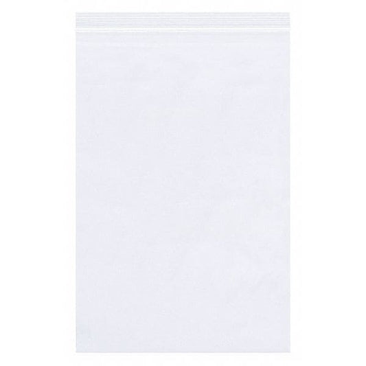 Reclosable Poly Bags, 5" x 9", 4 mil, Clear, 1000 PK