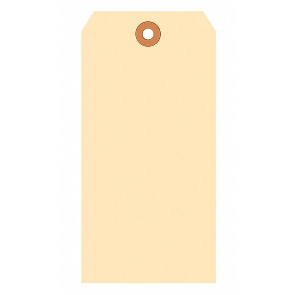 Shipping Tags, 13 Pt., 8" x 4", Manila 500/Case