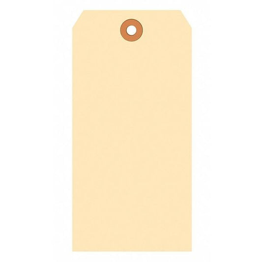 Shipping Tags, 13 Pt., 8" x 4", Manila 500/Case