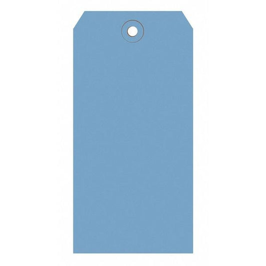 Shipping Tags, 13 Pt., 8" x 4", Dark Blue 500/Case