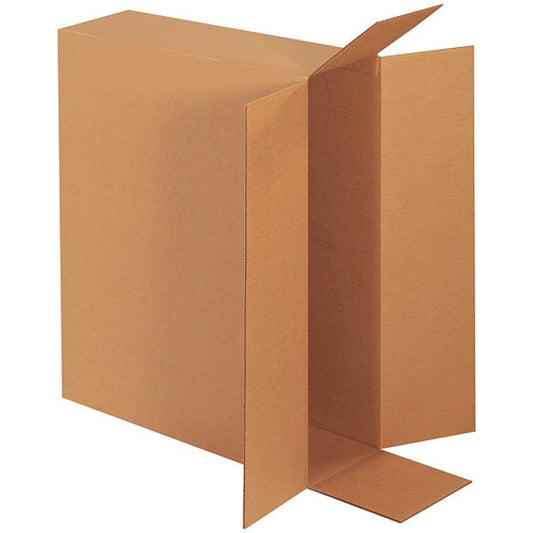 Side Loading Boxes, 24" x 6" x 18", Kraft, 10/Bundle